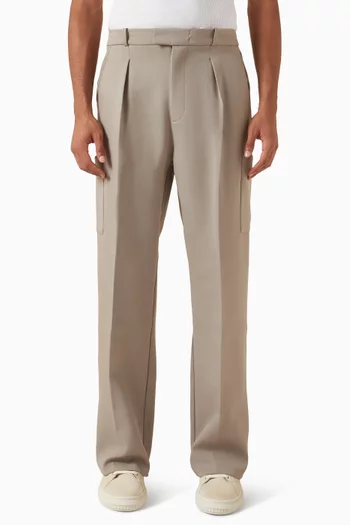 بنطال لوكا بطيات وجيوب