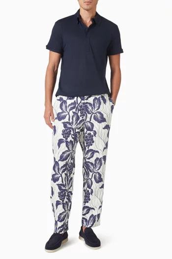 تي شيرت بولو سيباستيان جيرسيه كتان