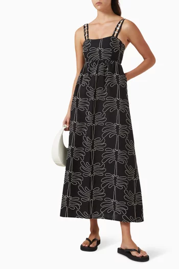 Selva Embroidered Dress