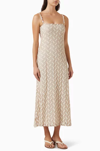 Oria Zigzag Knit Dress