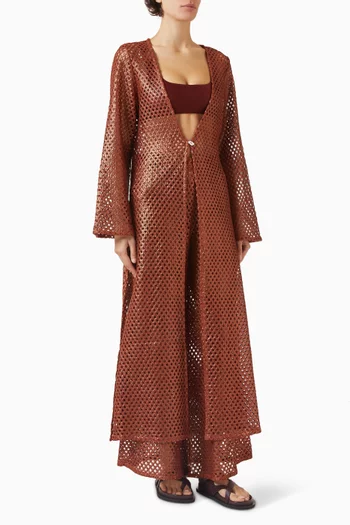 Ude Net Cover-up Robe