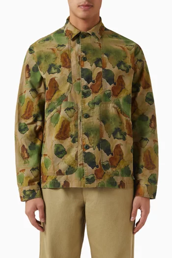 Berry Overshirt in Ripstop