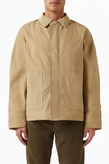 جاكيت اسبين مبطن قماش اويل سكين