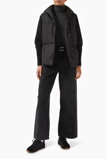 جاكيت استوريا هايبريدج منسوج بغطاء رأس