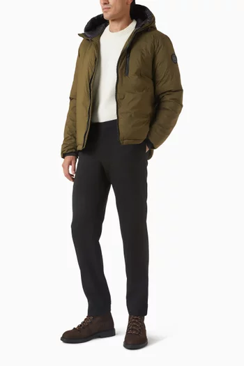 جاكيت لودج بلاك ليبل بغطاء رأس نايلون