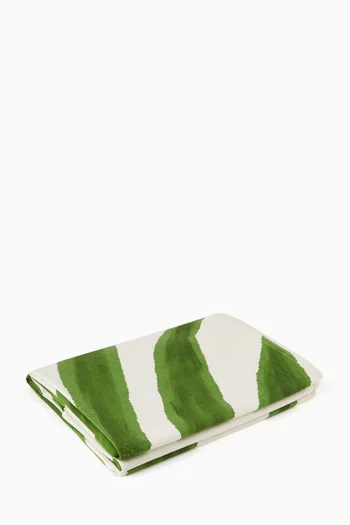 مفرش طاولة مطلي يدويًا قطن