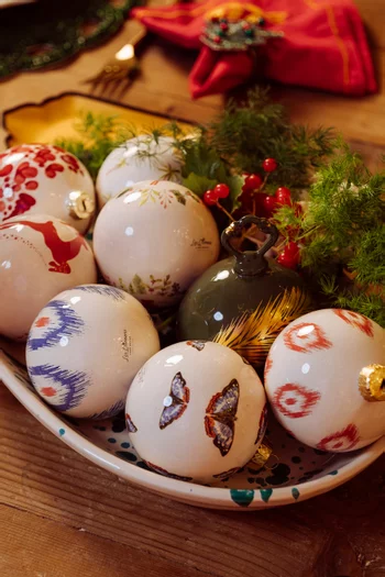 Butterfly Bauble in Porcelain