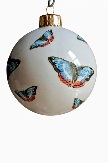 Butterfly Bauble in Porcelain