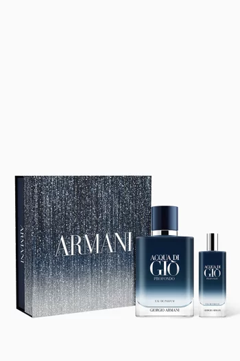 مجموعة هدايا ماء عطر أكوا دي جيو بروفوندو