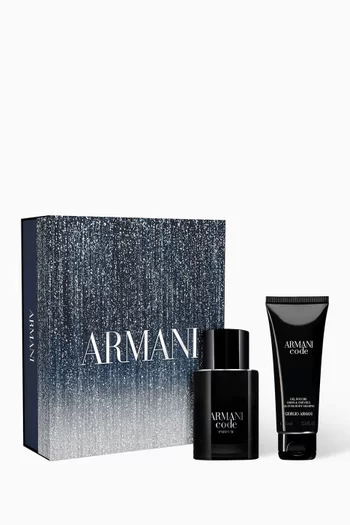 مجموعة هدايا شاور جل وماء عطر ارماني كود