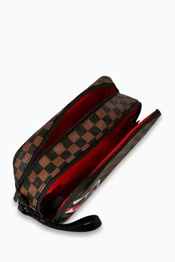 Check 2 Emboss Toiletry Bag