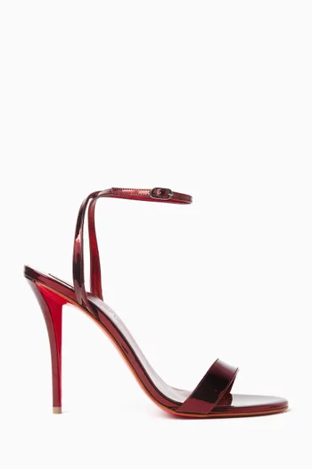 Miss Z 100 Sandals in Laminated Leather