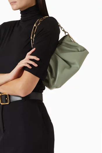 Small Eva Shoulder Bag in Nappa Leather