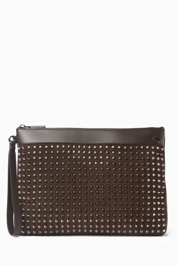 حقيبة فانكي برؤوس مدببة جلد