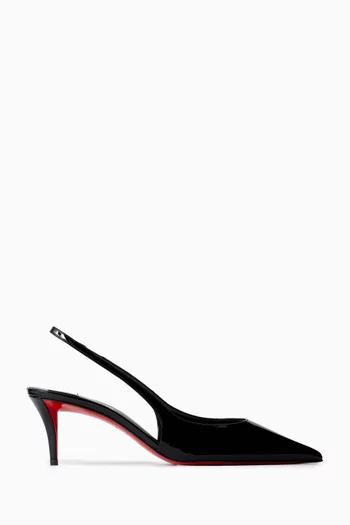 Miss Z 60 Slingback Pumps in Patent Leather