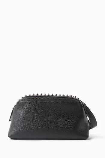 Funky Spike Pouch in Leather