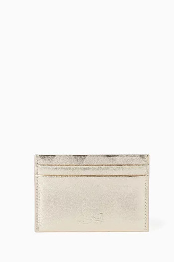 Bettina Cardholder in Laminated Nappa