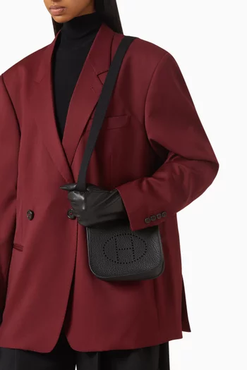 Unused Mini Evelyn Bag in Taurillon Clemence Leather