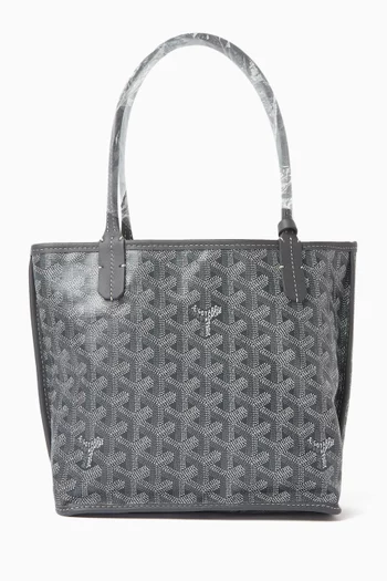 Unused Mini Anjou Tote Bag in Goyardine Canvas