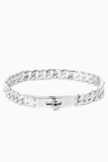 Unused Kelly Gourmette Bracelet, Very Small Model