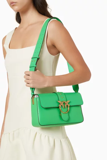 حقيبة كتف لوف وان كبيرة جلد