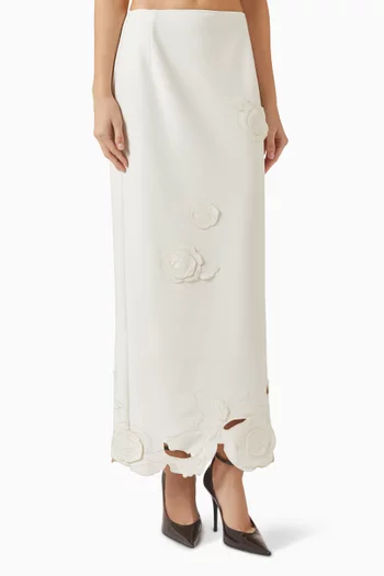 Kyra Applique Maxi Skirt