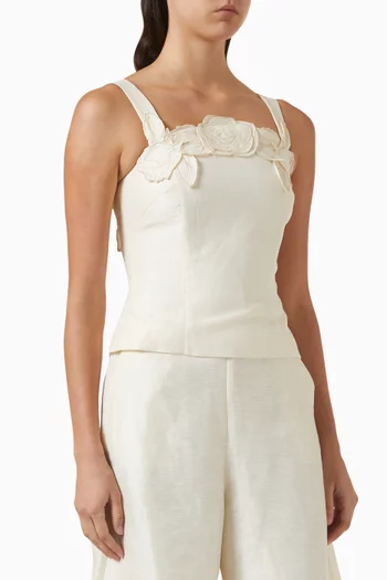 Isadora Applique Top