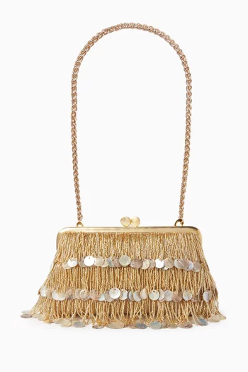 HoldMe Tassel Clutch