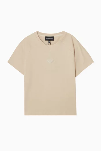 Micro Eagle Logo T-shirt in Cotton-jersey