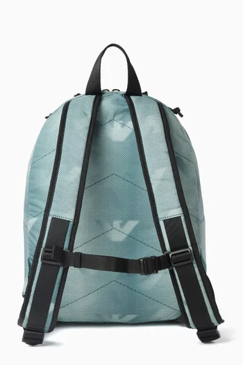 Macro Eagle Logo Backpack in Canvas