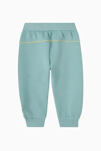 Logo Sweatpants in Jersey Piqué