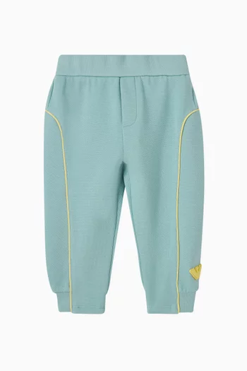 Logo Sweatpants in Jersey Piqué