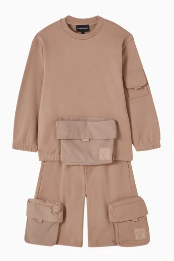 سويت شيرت بجيب كارغو