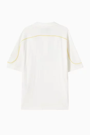 Logo Polo Shirt in Cotton