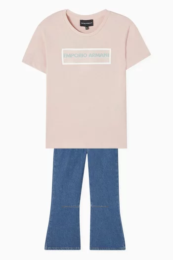 Wide-leg Jeans in Denim