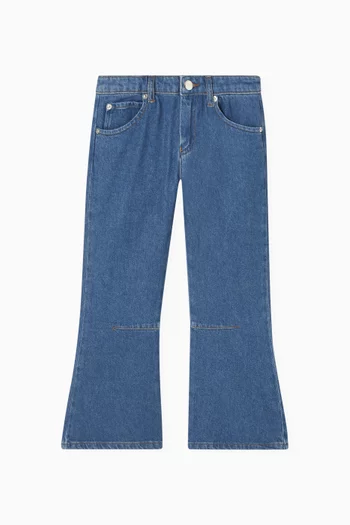 Wide-leg Jeans in Denim