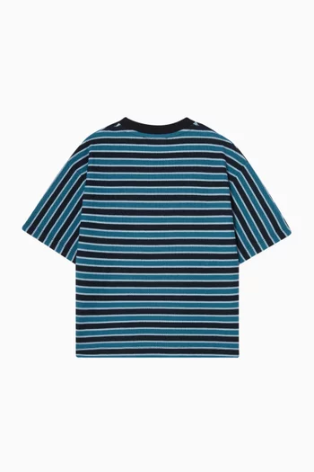 Striped T-shirt in Cotton