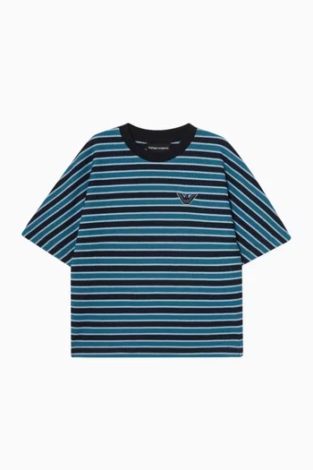 Striped T-shirt in Cotton