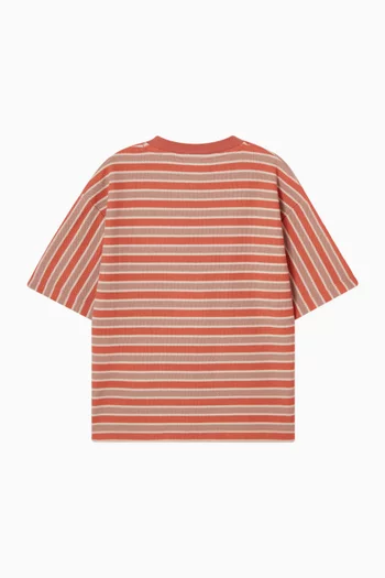 Striped T-shirt in Cotton
