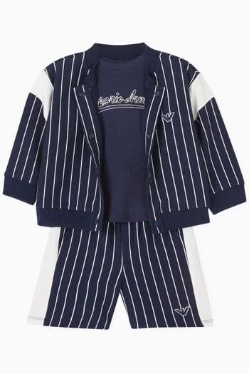 سويت شيرت قطن مخطط