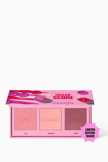 Cheek Score Blush Trio Palette, 7.5g