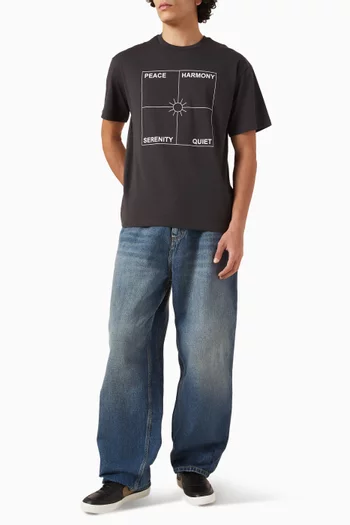 Four Corners T-shirt in Cotton
