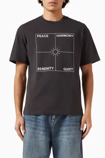 Four Corners T-shirt in Cotton