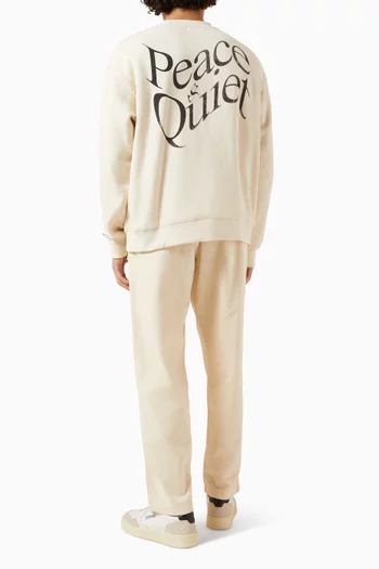 Warped Sweatshirt in Cotton