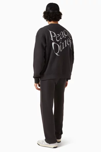 Warped Sweatshirt in Cotton