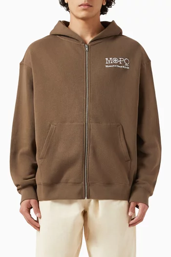 Southwest Zip-up Hoodie in Cotton