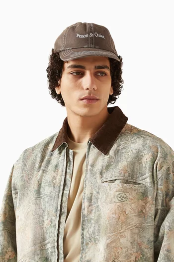 Wordmark Reverse Stitched Dad Hat