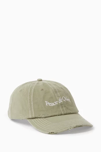 Wordmark Reverse Stitched Dad Hat