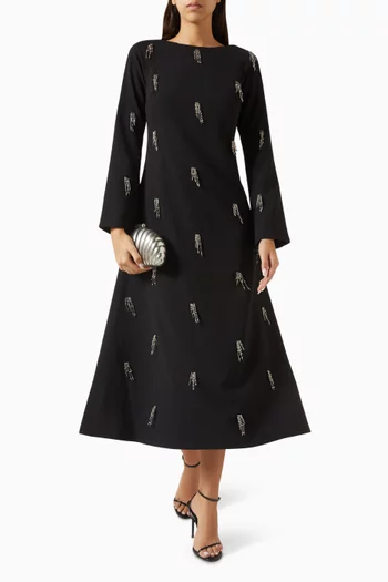 فستان كوريتا مطرز