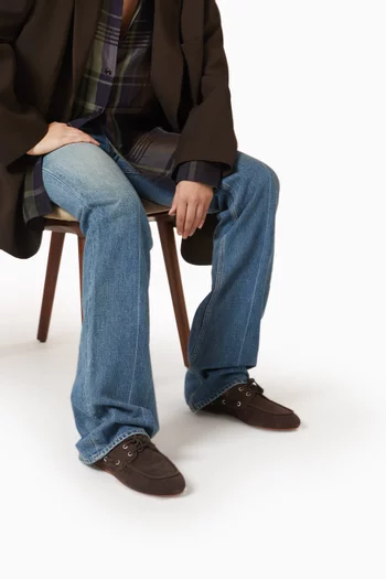 Beau Loafer Mules in Suede